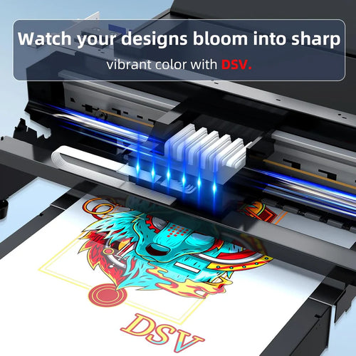 DTF L1800 printer has a built-in white ink circulation system, suitable for dark/light T-shirts, hoodies, pillows and other different fabrics